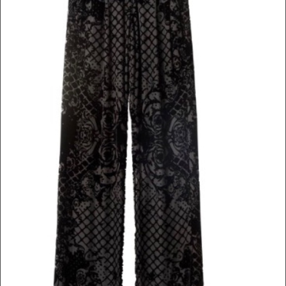 Balmain x H&M Velvet Trouser. Womens Size 6.